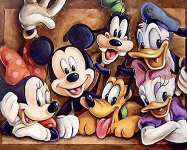 Schilderen op Nummer Disney PBN331